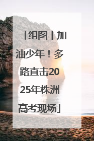 组图丨加油少年！多路直击2025年株洲高考现场