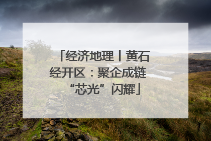 经济地理丨黄石经开区：聚企成链“芯光”闪耀