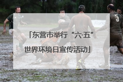东营市举行“六·五”世界环境日宣传活动
