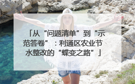 从“问题清单”到“示范答卷”：利通区农业节水整改的“蝶变之路”