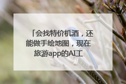 会找特价机酒，还能做手绘地图，现在旅游app的AI工具这么厉害了吗？
