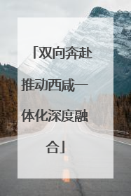 双向奔赴推动西咸一体化深度融合