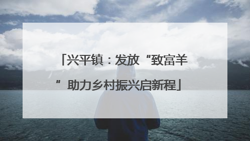 兴平镇：发放“致富羊”助力乡村振兴启新程