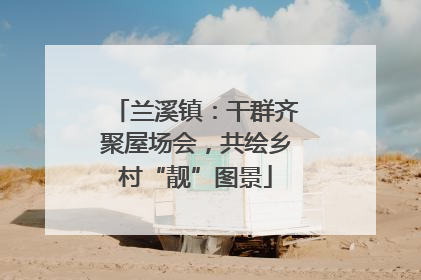 兰溪镇：干群齐聚屋场会，共绘乡村“靓”图景