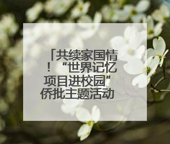 共续家国情！“世界记忆项目进校园”侨批主题活动在蓉启幕