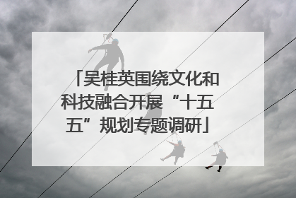 吴桂英围绕文化和科技融合开展“十五五”规划专题调研