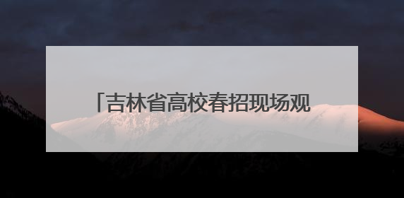 吉林省高校春招现场观察：人才需求依然旺，招聘凸显“智能+”