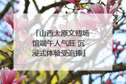 山西太原文博场馆端午人气旺 沉浸式体验受追捧