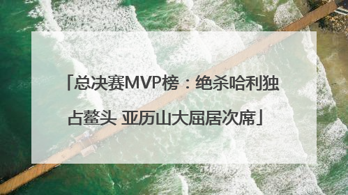 总决赛MVP榜：绝杀哈利独占鳌头 亚历山大屈居次席