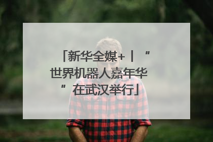 新华全媒+丨“世界机器人嘉年华”在武汉举行