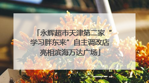 永辉超市天津第二家“学习胖东来”自主调改店亮相滨海万达广场