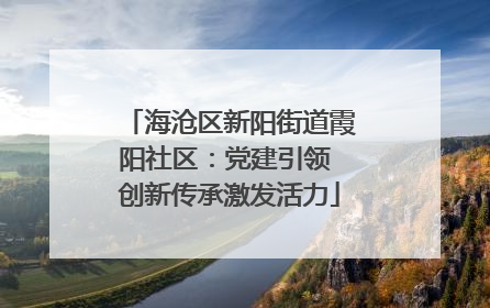 海沧区新阳街道霞阳社区：党建引领 创新传承激发活力