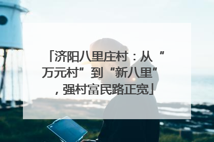 济阳八里庄村：从“万元村”到“新八里”，强村富民路正宽