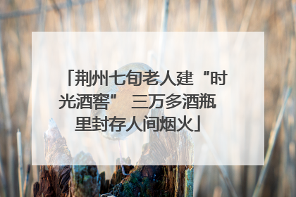 荆州七旬老人建“时光酒窖” 三万多酒瓶里封存人间烟火