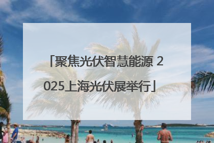 聚焦光伏智慧能源 2025上海光伏展举行