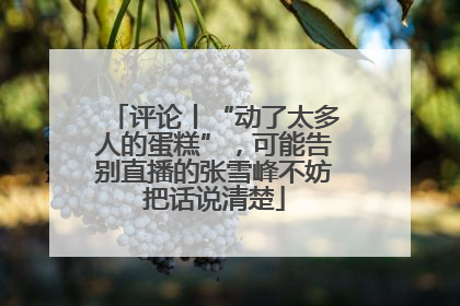 评论丨“动了太多人的蛋糕”，可能告别直播的张雪峰不妨把话说清楚