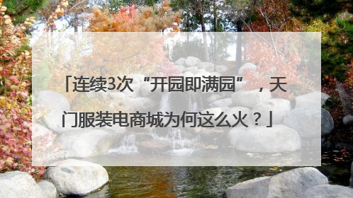 连续3次“开园即满园”，天门服装电商城为何这么火？