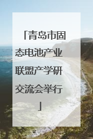 青岛市固态电池产业联盟产学研交流会举行