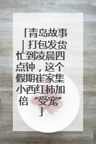 青岛故事｜打包发货忙到凌晨四点钟，这个假期崔家集小西红柿加倍“受宠”