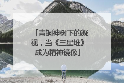 青铜神树下的凝视，当《三星堆》成为精神镜像