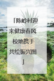 陈岭村迎来健康春风 校地携手共绘振兴图