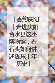 香约庆阳｜走进庆阳合水县这座博物馆，看石头如何讲述陇东千年历史