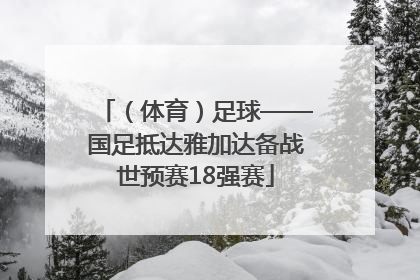 （体育）足球——国足抵达雅加达备战世预赛18强赛