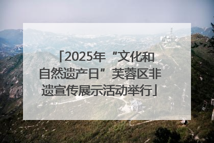 2025年“文化和自然遗产日”芙蓉区非遗宣传展示活动举行