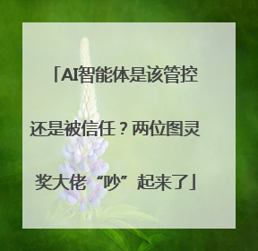 AI智能体是该管控还是被信任？两位图灵奖大佬“吵”起来了